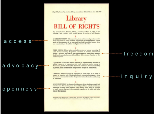 library bill of rights