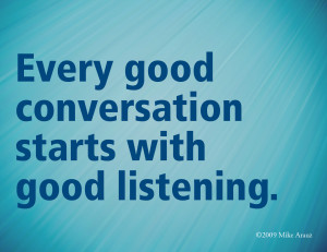 good listening