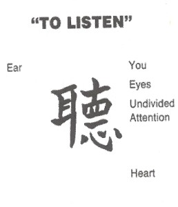 to listen